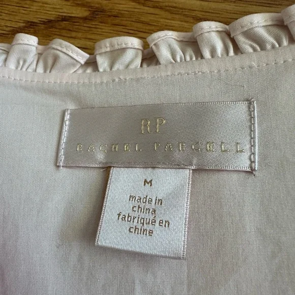 NWT Rachel Parcell Pink Ballerina Wrap Top M - Picture 11 of 13